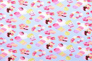 Homemade Sewing DIY Japan quality multi Pattern Textile Fabric 100% Cotton teddy bear 