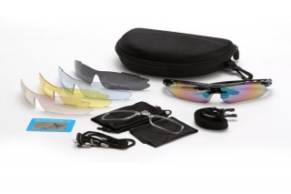 5 Lens TR90 Polarized Cycling Eyewear Myopia Frame Outdoor Sports